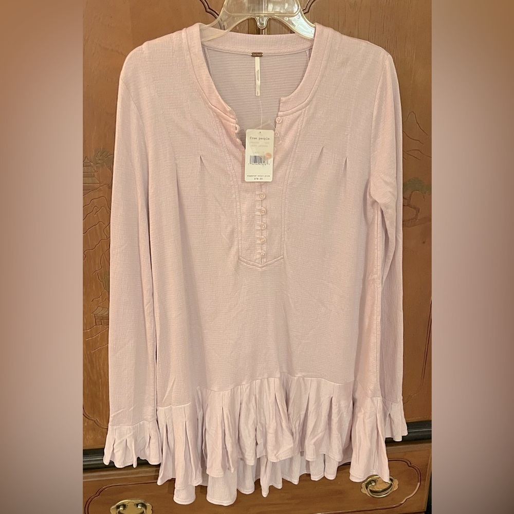 NWT Free People Dusty Lavender tunic size S ❤️